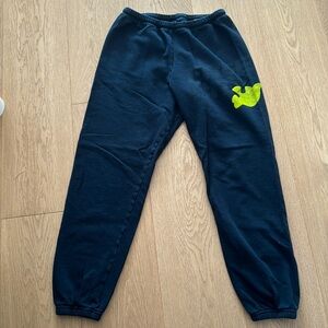 Free City navy sweatpants in size xs